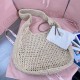 Replica Miu Miu Raffia effect woven hobo bag - 1:1 AAA Quality