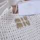 Replica Miu Miu Raffia effect woven hobo bag  in white - 1:1 AAA Quality