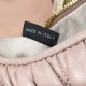 Replica Miu Miu Pink Wander hobo bag - perfect clone with triangle logo