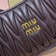 Replica Miu Miu Briarwood Wander hobo bag - perfect clone with triangle logo
