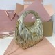 Replica Miu Miu Pyrite Wander hobo bag - perfect clone with triangle logo
