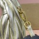 Replica Miu Miu Pyrite Wander hobo bag - perfect clone with triangle logo
