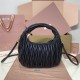 Replica Miu Miu Wander hobo bag - perfect clone with triangle logo