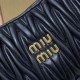 Replica Miu Miu Wander hobo bag - perfect clone with triangle logo