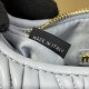 Replica Miu Miu Blue Wander hobo bag - perfect clone with triangle logo