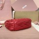 AAA Fake Miu Miu Red Wander Hobo | miumiureplica.com Replica Miu Miu Red Wander hobo bag - perfect clone with triangle logo