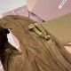 Replica Miu Miu Wander Suede bag - perfect clone with triangle logo