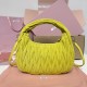 Replica Miu Miu Wander Suede bag - perfect clone with triangle logo