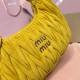 Replica Miu Miu Wander Suede bag - perfect clone with triangle logo