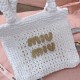Replica Miu Miu Raffia effect woven tote bag in white - 1:1 AAA Quality