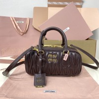 Miu Miu Briarwood Arcadie matelassé nappa leather bag