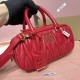 Replica Miu Miu Red Arcadie Bag - 1:1 Quality | miumiureplica.com Replica Miu Miu Red Arcadie Bag Front View