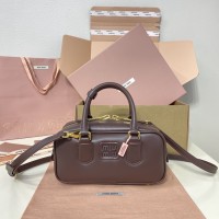 Miu Miu Briarwood Arcadie Leather Bag