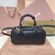 Replica Miu Miu Black Arcadie Bag - 1:1 Quality | miumiureplica.com Replica Miu Miu Black Arcadie Bag Front View