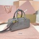 Replica Miu Miu Gray Arcadie Bag Front View