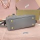 Replica Miu Miu Gray Arcadie Bag Front View