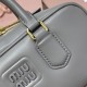 Replica Miu Miu Gray Arcadie Bag Front View