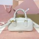 Replica Miu Miu White Arcadie Bag Front View