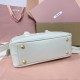 Replica Miu Miu White Arcadie Bag Front View