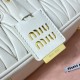 Replica Miu Miu White Arcadie Bag - 1:1 Quality | miumiureplica.com Replica Miu Miu White Arcadie Bag Front View