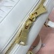 Replica Miu Miu White Arcadie Bag - 1:1 Quality | miumiureplica.com Replica Miu Miu White Arcadie Bag Front View