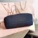Replica Miu Miu Raffia effect woven tote bag - 1:1 Quality | miumiureplica.com Replica Miu Miu Raffia effect woven tote bag in blue - 1:1 AAA Quality