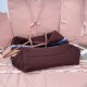 Replica Miu Miu Raffia effect woven tote bag  in Brown - 1:1 AAA Quality