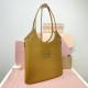 Replica Miu Miu IVY Leather Bag in Cognac