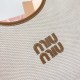 Replica Miu Miu IVY Canvas and Leather Bag - 1:1 AAA Quality