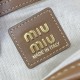 Replica Miu Miu IVY Canvas and Leather Bag - 1:1 AAA Quality