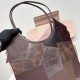 Replica Miu Miu IVY Patchwork Leather Bag in Briarwood
