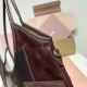 Replica Miu Miu IVY Patchwork Leather Bag in Briarwood