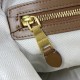 Replica Miu Miu IVY Patchwork Leather Bag in Cognac