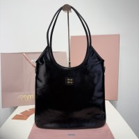 Miu Miu Black IVY Patent Leather Bag