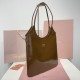 Replica Miu Miu IVY Patent Leather bag - 1:1 Quality | miumiureplica.com Replica Miu Miu IVY Leather Bag in Brown Patent