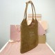 Replica Miu Miu IVY Suede bag - 1:1 Quality | miumiureplica.com Replica Miu Miu IVY Leather Bag in Brown Suede