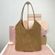 Replica Miu Miu IVY Suede bag - 1:1 Quality | miumiureplica.com Replica Miu Miu IVY Leather Bag in Brown Suede