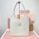 Replica Miu Miu IVY Leather Bag in White