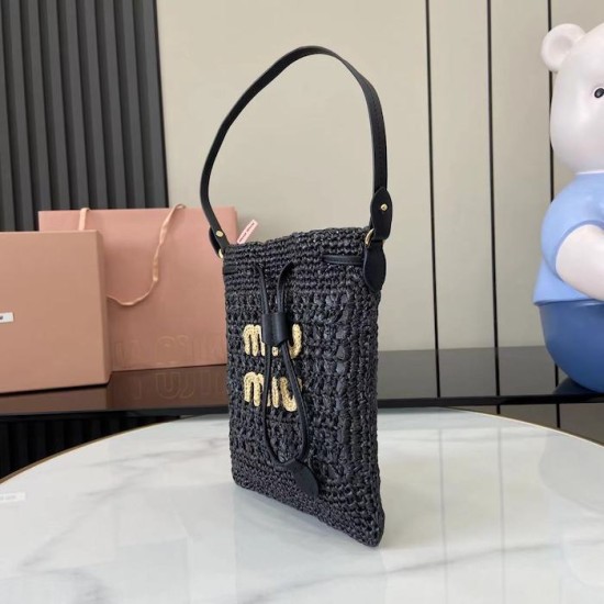 Replica Miu Miu Woven fabric mini bag - 1:1 Quality | miumiureplica.com Replica Miu Miu Woven fabric mini bag - 1:1 AAA Quality
