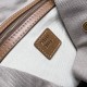 Replica Miu Miu Canvas Backpack in Aluminum - 1:1 AAA Quality
