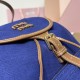 Replica Miu Miu Large Canvas Backpack - 1:1 Quality | miumiureplica.com Replica Miu Miu Canvas Backpack in Blue - 1:1 AAA Quality