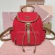 Replica Miu Miu Canvas Backpack in Red - 1:1 AAA Quality