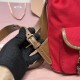 Replica Miu Miu Canvas Backpack in Red - 1:1 AAA Quality