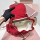 Replica Miu Miu Canvas Backpack in Red - 1:1 AAA Quality