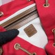 Replica Miu Miu Canvas Backpack in Red - 1:1 AAA Quality