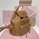 Replica Miu Miu Leather Backpack in Black - 1:1 AAA Quality