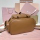 Replica Miu Miu Leather Backpack in Black - 1:1 AAA Quality