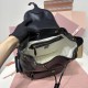 Replica Miu Miu Leather Backpack in Black - 1:1 AAA Quality
