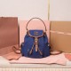 Replica Miu Miu Canvas Backpack - 1:1 Quality | miumiureplica.com Replica Miu Miu Canvas Backpack in Blue - 1:1 AAA Quality