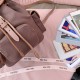 Replica Miu Miu Canvas Backpack - 1:1 Quality | miumiureplica.com Replica Miu Miu Canvas Backpack in Brown - 1:1 AAA Quality